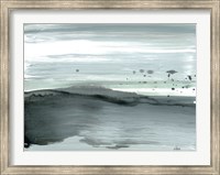 Silver Silence: Dappled Shore Fine Art Print