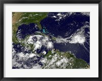 Hurricane Alex Develops in the Western Caribbean Fine Art Print