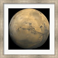 Global Mosaic of Mars Fine Art Print