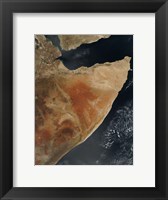 Satellite View of the Horn of Africa Fine Art Print