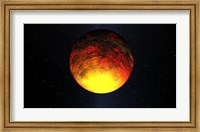 Artist Concept of Kepler-10b Fine Art Print