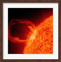 Close-up of a Solar Eruptive Prominence Fine Art Print