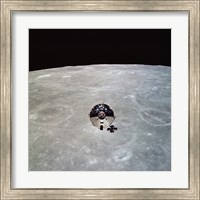 The Apollo 10 Command and Service Modules in Lunar Orbit Fine Art Print