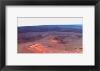 False Color Mosaic of Greeley Haven on Mars Fine Art Print