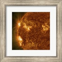 Sun Showing Solar Activity Fine Art Print