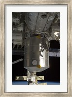The Permanent Multipurpose Module attached to the International Space Station Fine Art Print