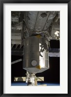 The Permanent Multipurpose Module attached to the International Space Station Fine Art Print