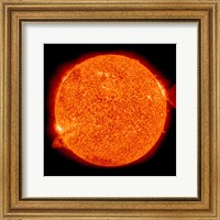 Two Solar Prominences Erupt from the Sun Fine Art Print