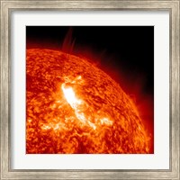 An M87 Class Flare Erupts on the Sun's surface Fine Art Print
