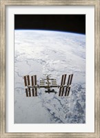 The International Space Station in Orbit Fine Art Print
