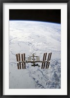 The International Space Station in Orbit Fine Art Print
