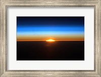 Sunrise as Seen from the International Space Station Fine Art Print