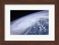 View from Space of Hurricane Irene as it Passes over the Caribbean Fine Art Print