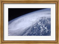 View from Space of Hurricane Irene as it Passes over the Caribbean Fine Art Print