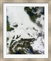 A Massive Cloudbank Sprawled over Central Europe Fine Art Print