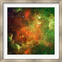 Clusters of Young Stars in the North American Nebula Fine Art Print