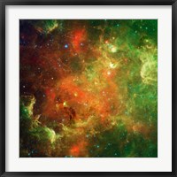 Clusters of Young Stars in the North American Nebula Fine Art Print