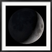 Waxing Crescent Moon Fine Art Print