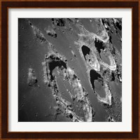 Oblique view of the Lunar Surface Fine Art Print