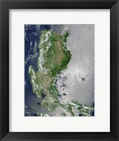 Satellite Image of the Northern Philippines Fine Art Print