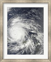 Hurricane Irene over the Bahamas Fine Art Print