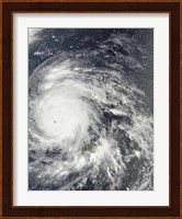 Hurricane Irene over the Bahamas Fine Art Print