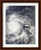 Hurricane Irene over the Bahamas Fine Art Print