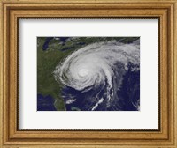 Satellite View of Hurricane Irene Fine Art Print