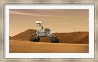 Mars Science Laboratory Curiosity rover Fine Art Print