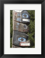 Tseshaht Totem Poles, Port Alberni, British Columbia Fine Art Print