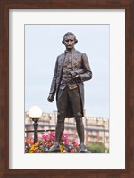 British Columbia, Victoria, Captain James Cook Statue Fine Art Print