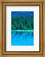 Emerald Lake Boathouse, Yoho National Park, British Columbia, Canada (vertical) Fine Art Print