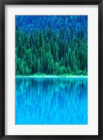 Emerald Lake Boathouse, Yoho National Park, British Columbia, Canada (vertical) Fine Art Print