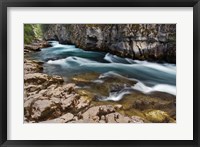Maligne River, Maligne Canyon, Jasper NP, Canada Fine Art Print
