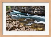 Maligne River, Maligne Canyon, Jasper NP, Canada Fine Art Print