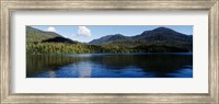Lake with mountains, Morse Basin, Prince Rupert, British Columbia Fine Art Print
