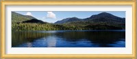 Lake with mountains, Morse Basin, Prince Rupert, British Columbia Fine Art Print