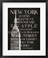 Black & White New York Fine Art Print