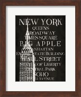 Black & White New York Fine Art Print