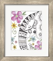 Tribal Elephant Portrait 2 Fine Art Print