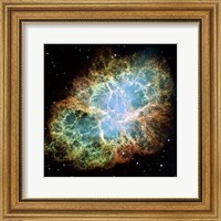 A Giant Hubble Mosaic of the Crab Nebula Fine Art Print