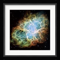 A Giant Hubble Mosaic of the Crab Nebula Fine Art Print