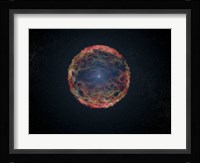 Artist's Impression of Supernova 1993J Fine Art Print