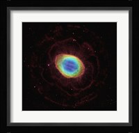Hubble Reveals the Ring Nebula's True Shape Fine Art Print