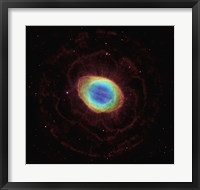 Hubble Reveals the Ring Nebula's True Shape Fine Art Print