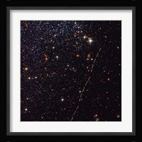 Hubble Tracks Asteroid's Sky Trek Framed Print