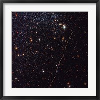 Hubble Tracks Asteroid's Sky Trek Framed Print