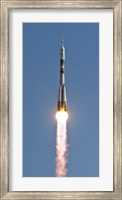 The Soyuz TMA-18 Rocket Launches from the Baikonur Cosmodrome in Kazakhstan Fine Art Print