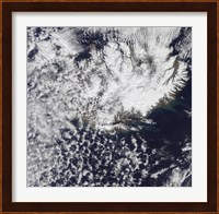 Morning Daylight Reveals a Steam Plume over Eyjafjallajokull Volcano Fine Art Print