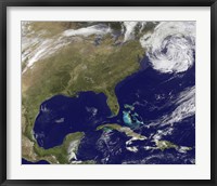 Satellite view of the United States East Coast Fine Art Print